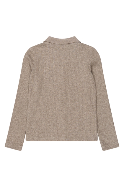 The New Cardigan Veeta - Taupe Gray